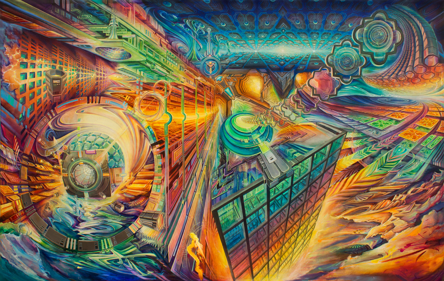 Raw Data - 12 x 16 by Seth McMahon (Canvas Print)