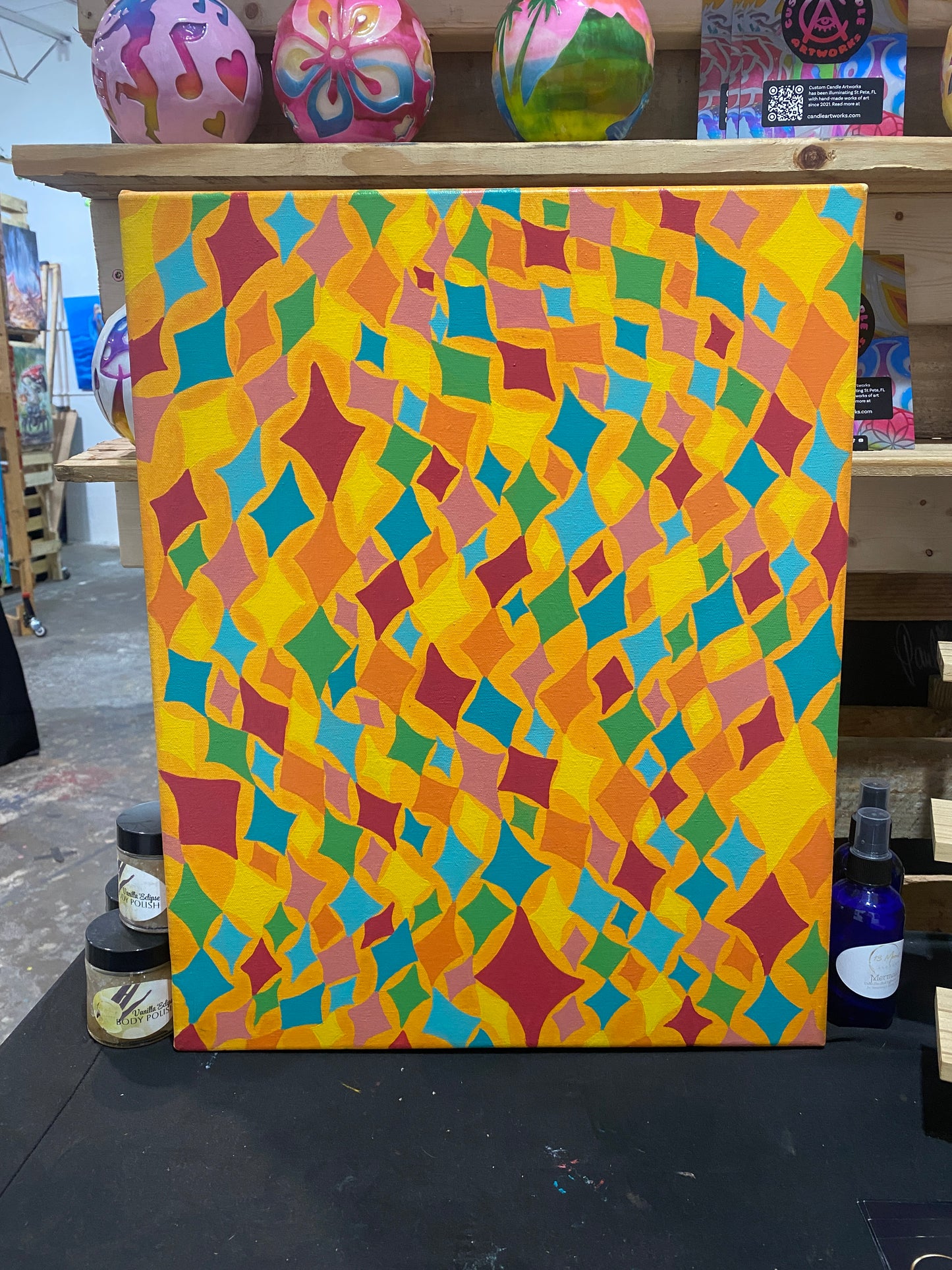*Flying Joy - 36 x 30 by Aset Sun (Original)