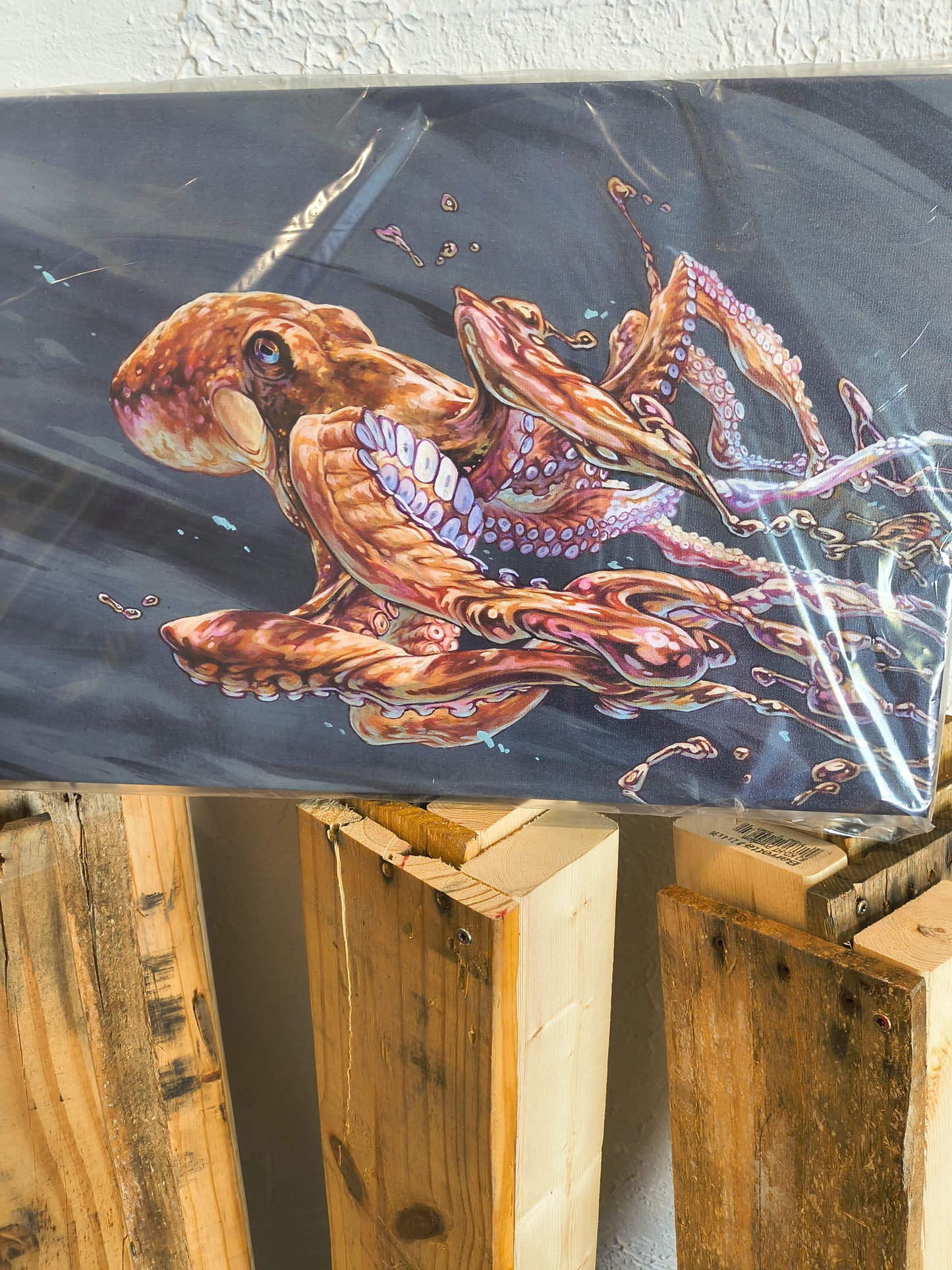 Chameleon - 13 x 20 by David Swartz (Canvas Print)