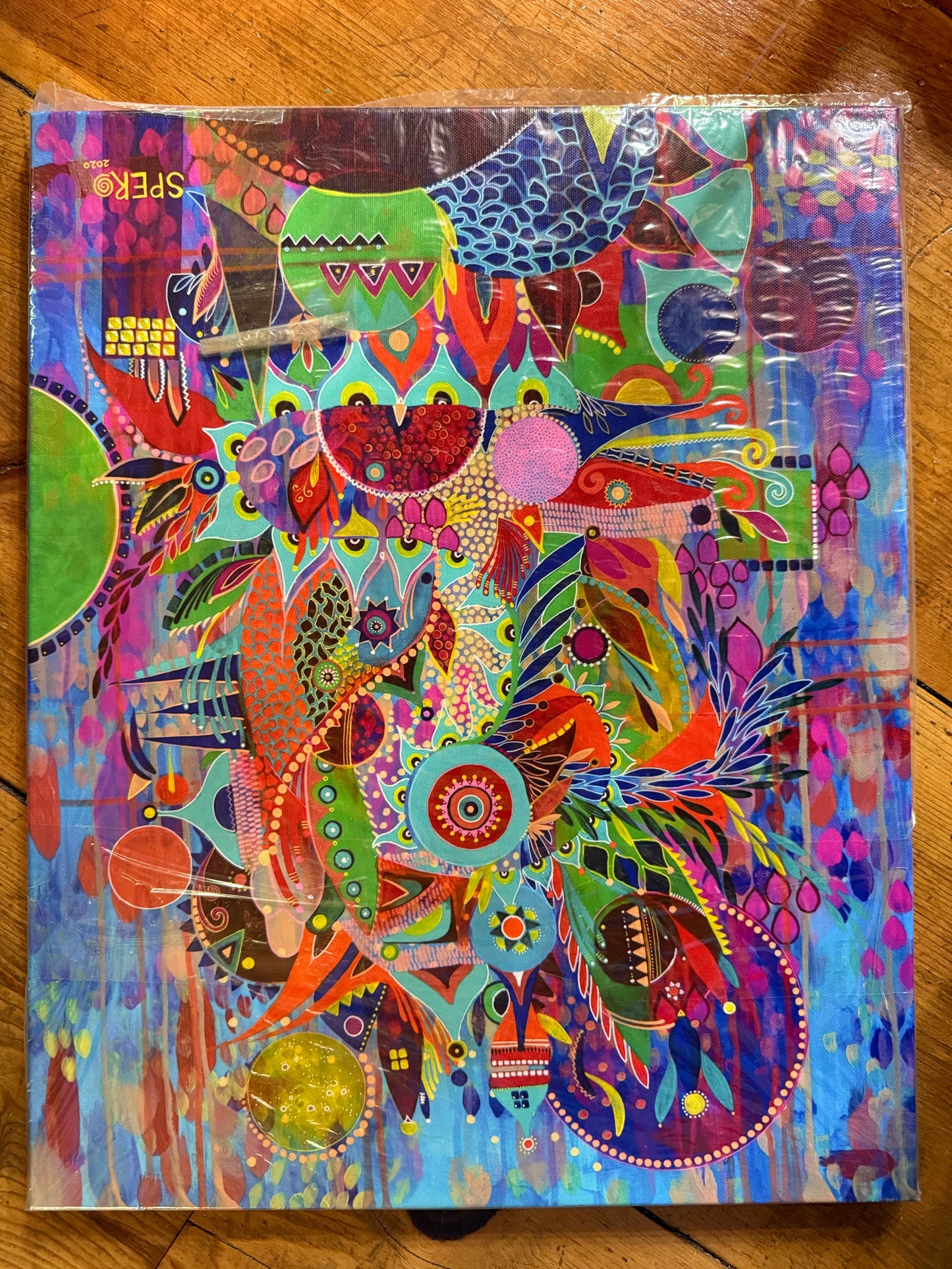 “Ephemeral Alchemical” Giclèe - 16 x 20 by Spero (Canvas Print)