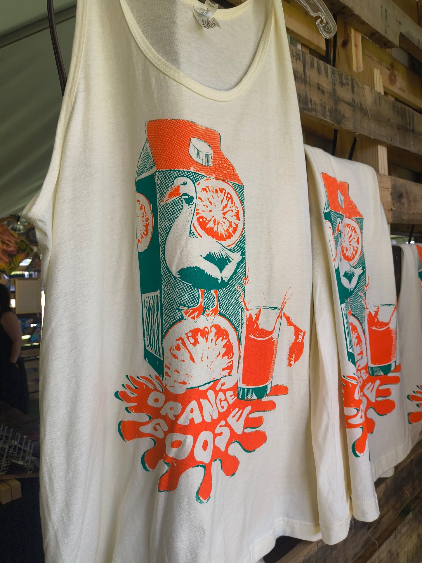 Orange Goose Tank - One Size Fits All by Jerry (Apparel)