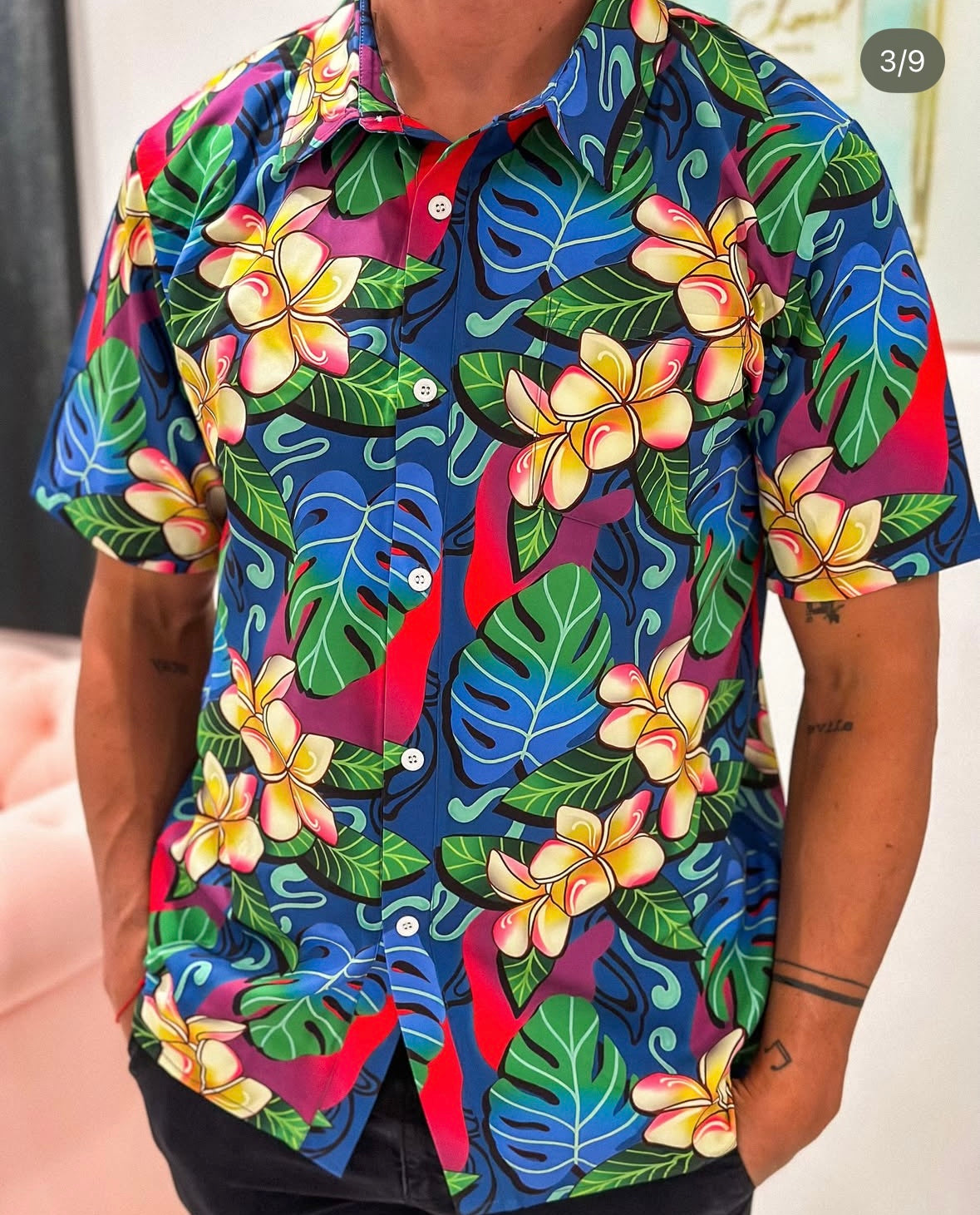 *Tropical Plumeria - Large by Chaya Av (Apparel)