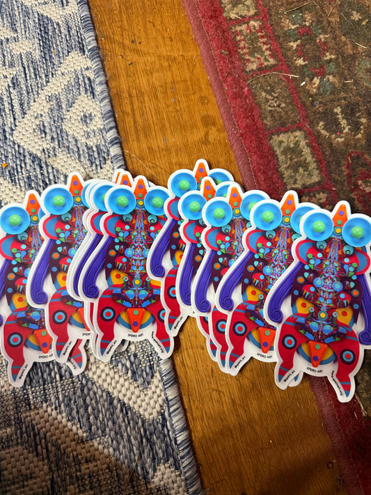 Kneukneu  - 5 x 3 by Spero Art (Stickers)