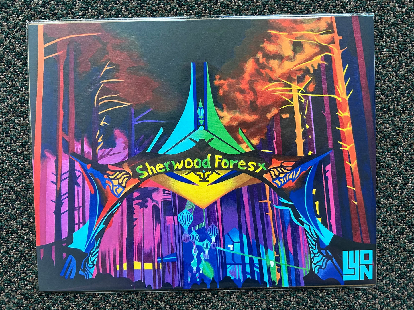 Sherwood Forest  - 11 x 14 by Lyon  (Poster Print)