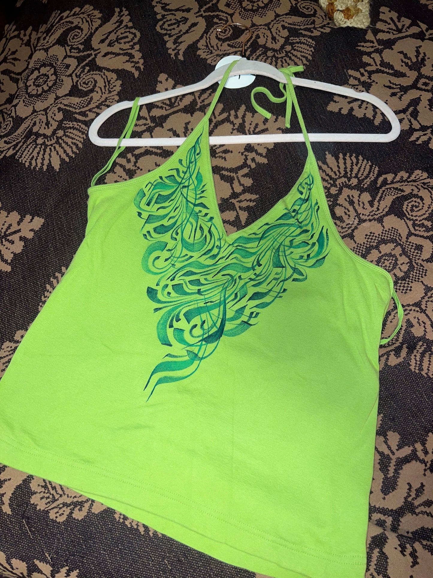 *Green halter top  - Extra Large by SEIP (Apparel)