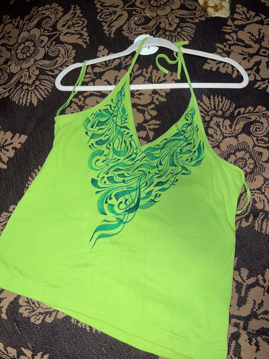 *Green halter top  - Extra Large by SEIP (Apparel)
