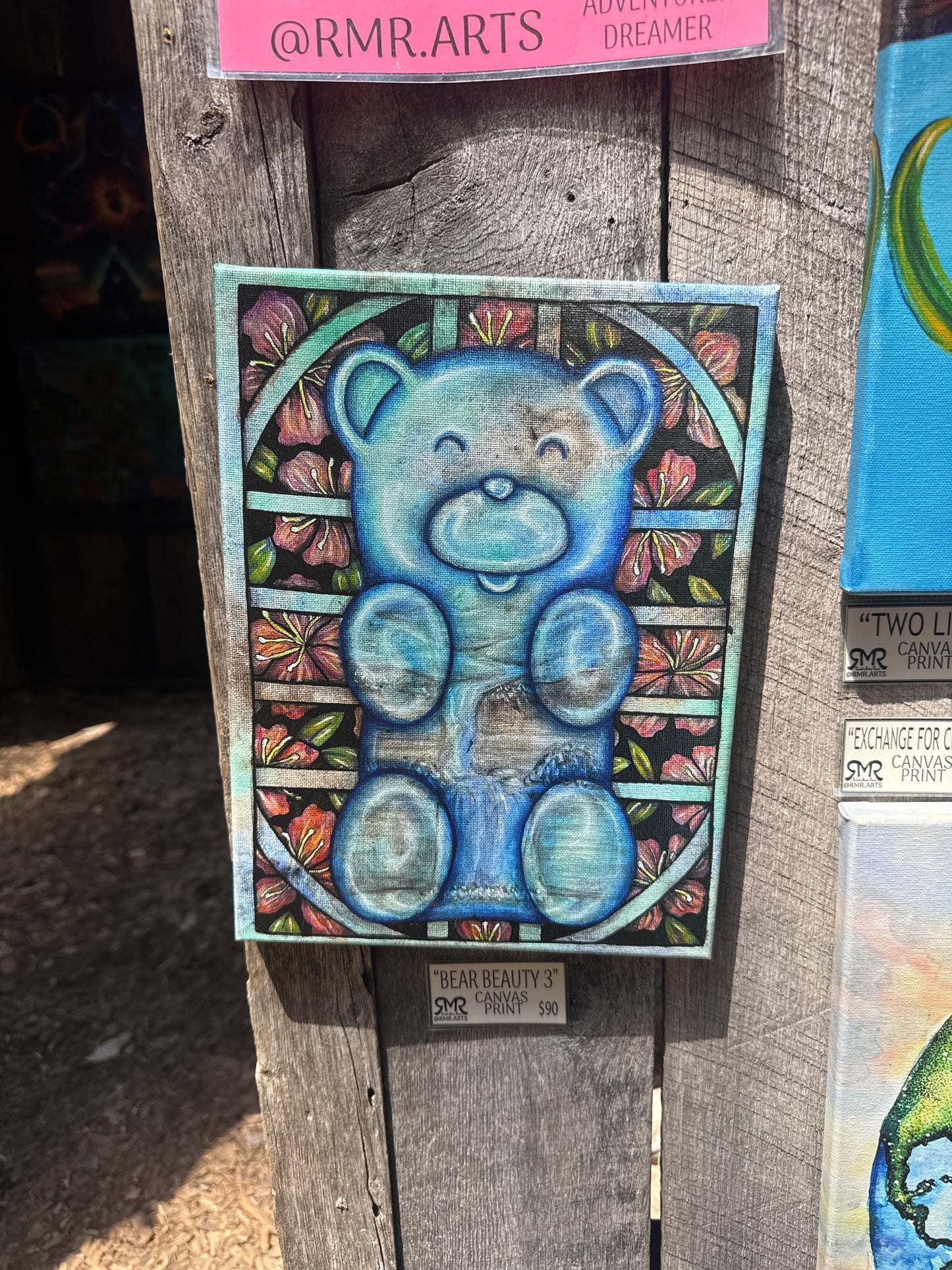 Bear beauty 3  - 19 x 9 (Canvas Print)