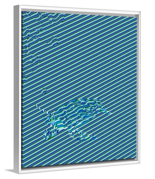 *Wallaby Way - 20 x 16 by Sliceoflifeco. (Canvas Print)