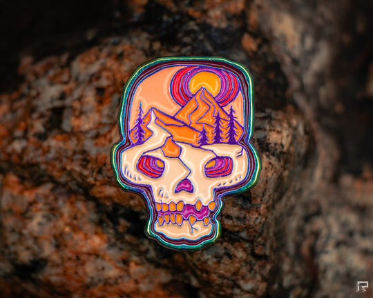 *Mountain Skull by Rutherford (Accessory (pins, patches, etc))