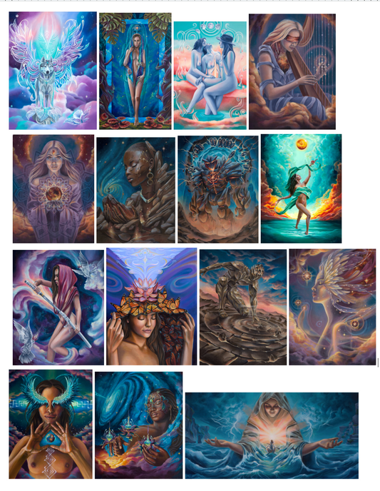 Assorted Medium Prints  - 16 x 12 by Shannon Miguela  (Poster Print)