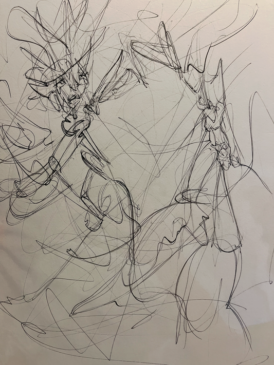 *Original Drawing - 14 x 11 by Katie Fogg (Original)