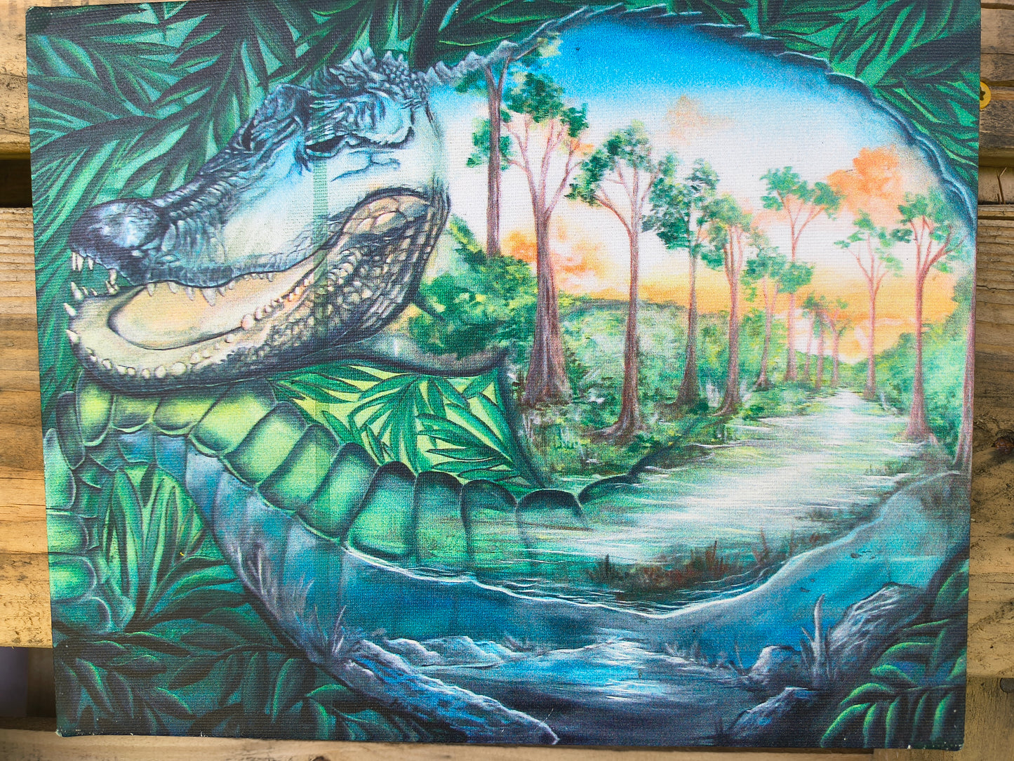 Forever Glades - 8 x 10 by Ania Amador (Canvas Print)