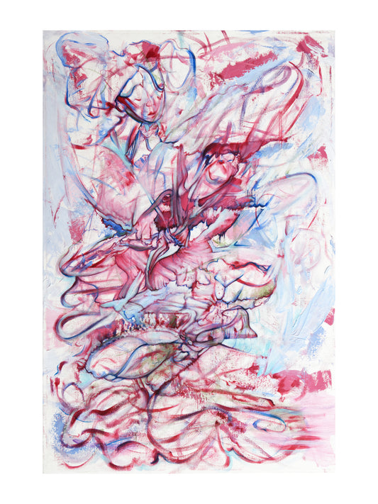 Ripping my Heart Out - 16 x 12 by Katie Fogg (Poster Print)