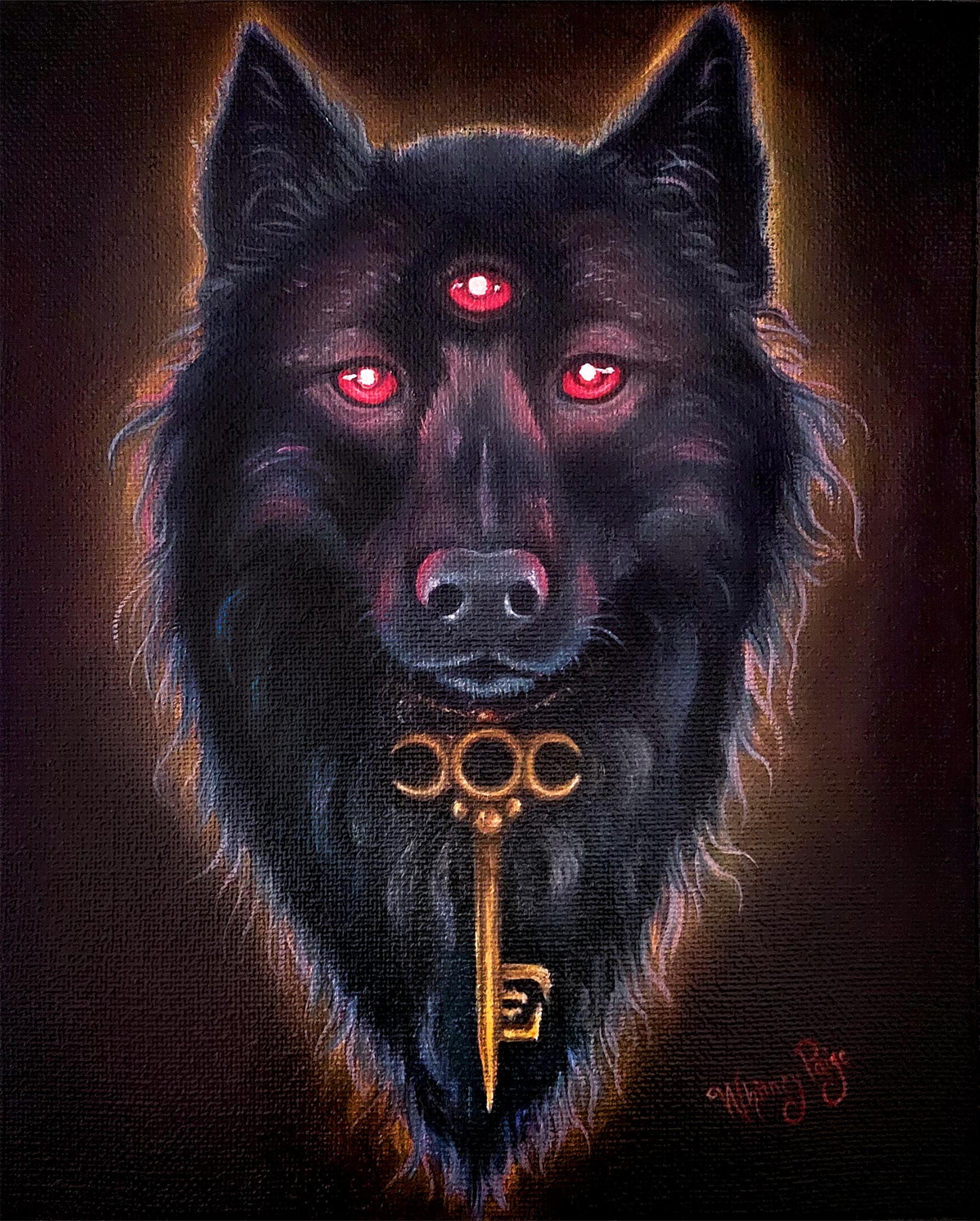 *Hekate's Grim - 11 x 8.5 by Whitney Paige (Poster Print)