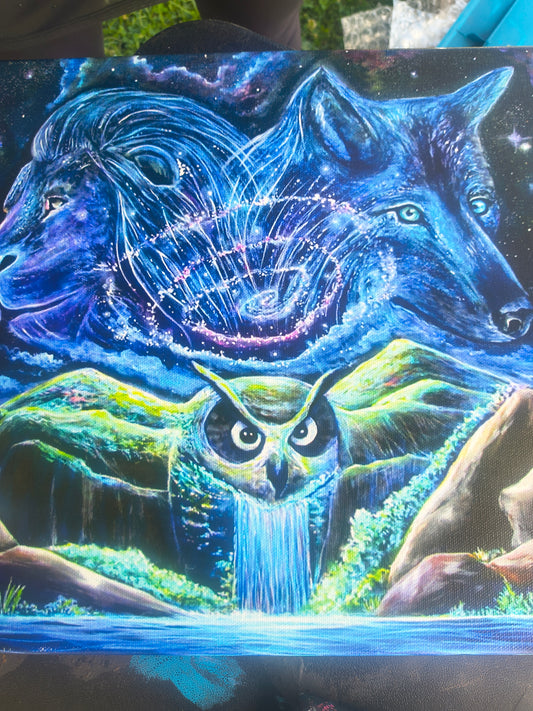 Spirit in Nature - 12 x 16 by Ania Amador (Canvas Print)