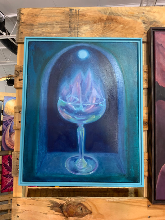 *Another Full Moon Rise - 20 x 16 by Bailey Gumienny (Original)