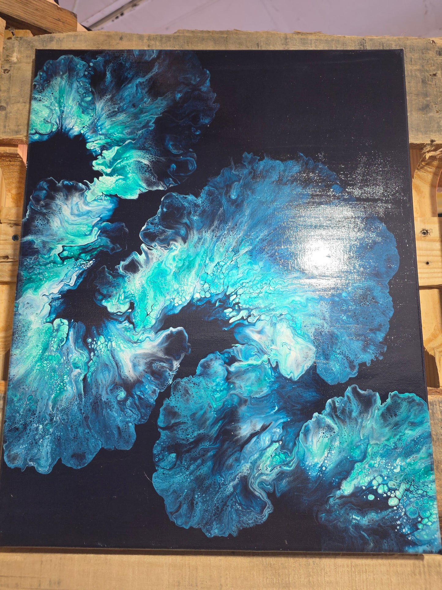 *Deep Wave - 20 x 16 by VCee's Art (Original)