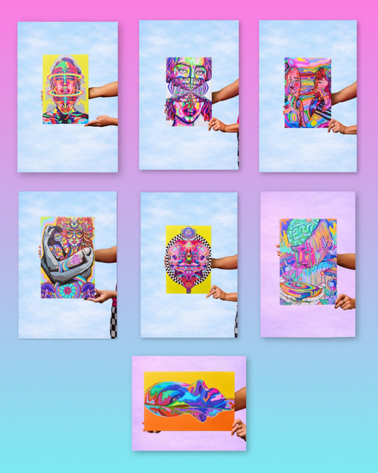 ASSORTED CANVASES - 18 x 12 by Moon Child Studio (Canvas Print)