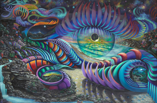 Quantamly Entangled - 16 x 24 by VioletIris (Canvas Print)