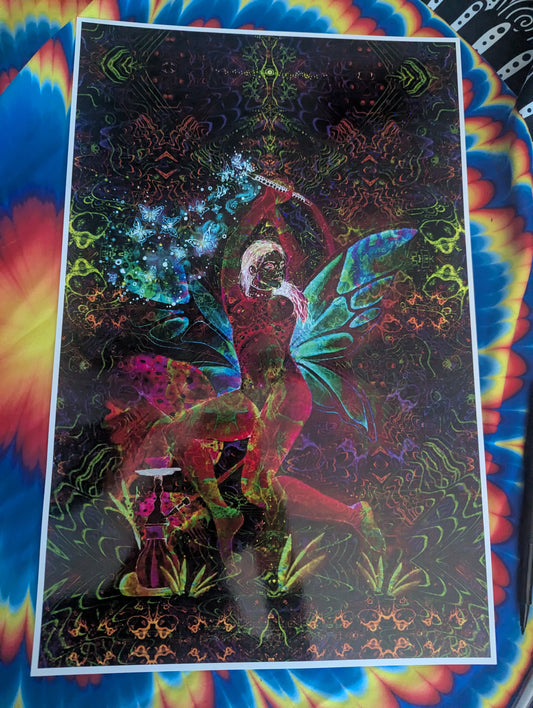 *Wonderland Nectar - 17 x 11 by Sugarcube Lab (Poster Print)