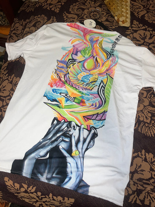 *Breaking open the head sublimated t shirt  - Large by SEIP (Apparel)