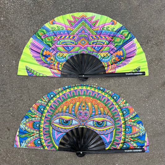*Festival Folding Fans - 15 x 24 by Chris Dyer (Accessory (pins, patches, etc))