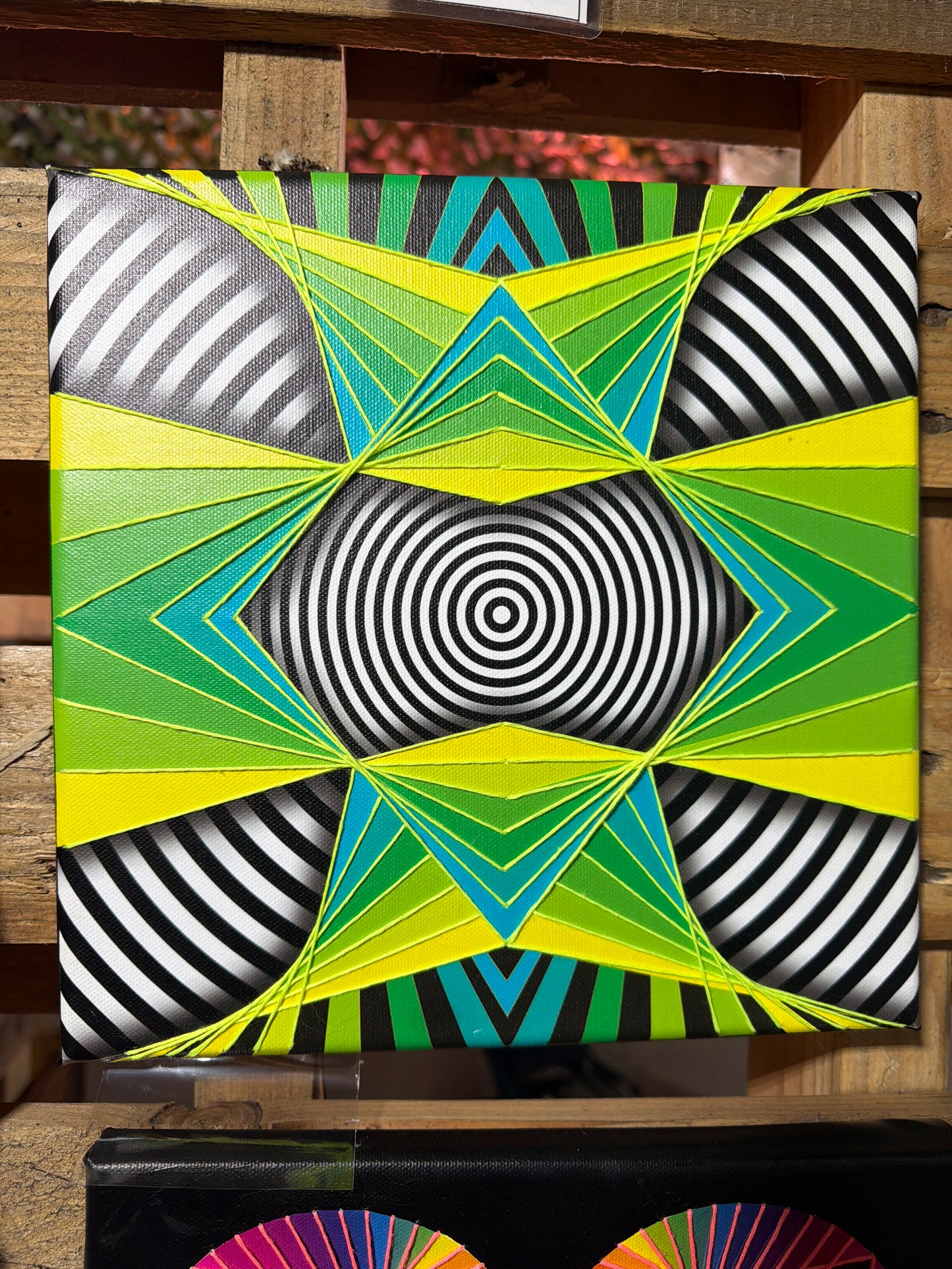 Sas30 - 10 x 10 by Technocolor  (Canvas Print)