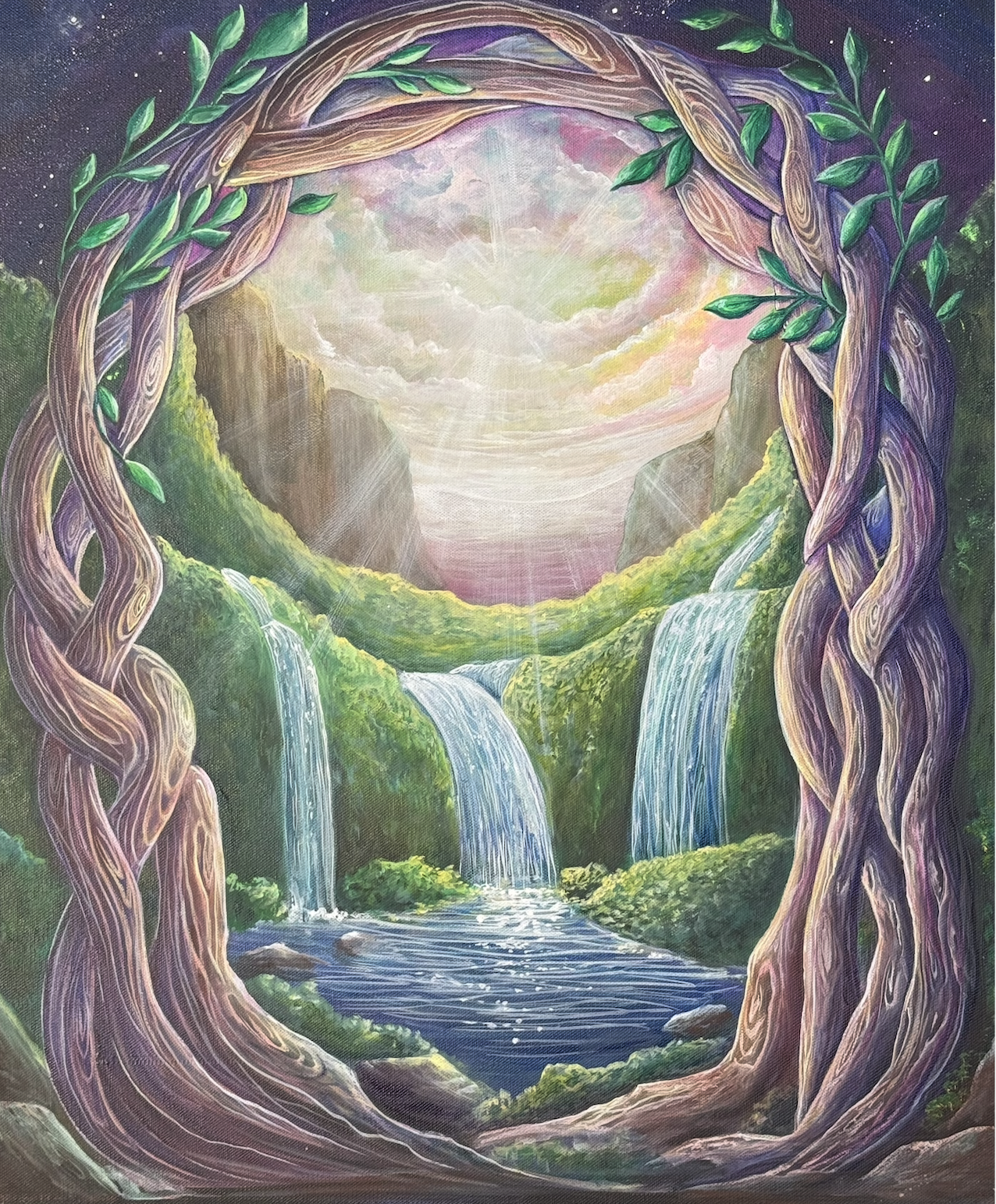 Portal to Paradise - 16 x 24 by Ania Amador (Canvas Print)