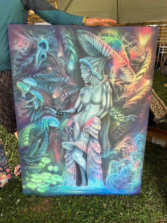 *Micelium Beings *female* by Ocean Man  (Original)