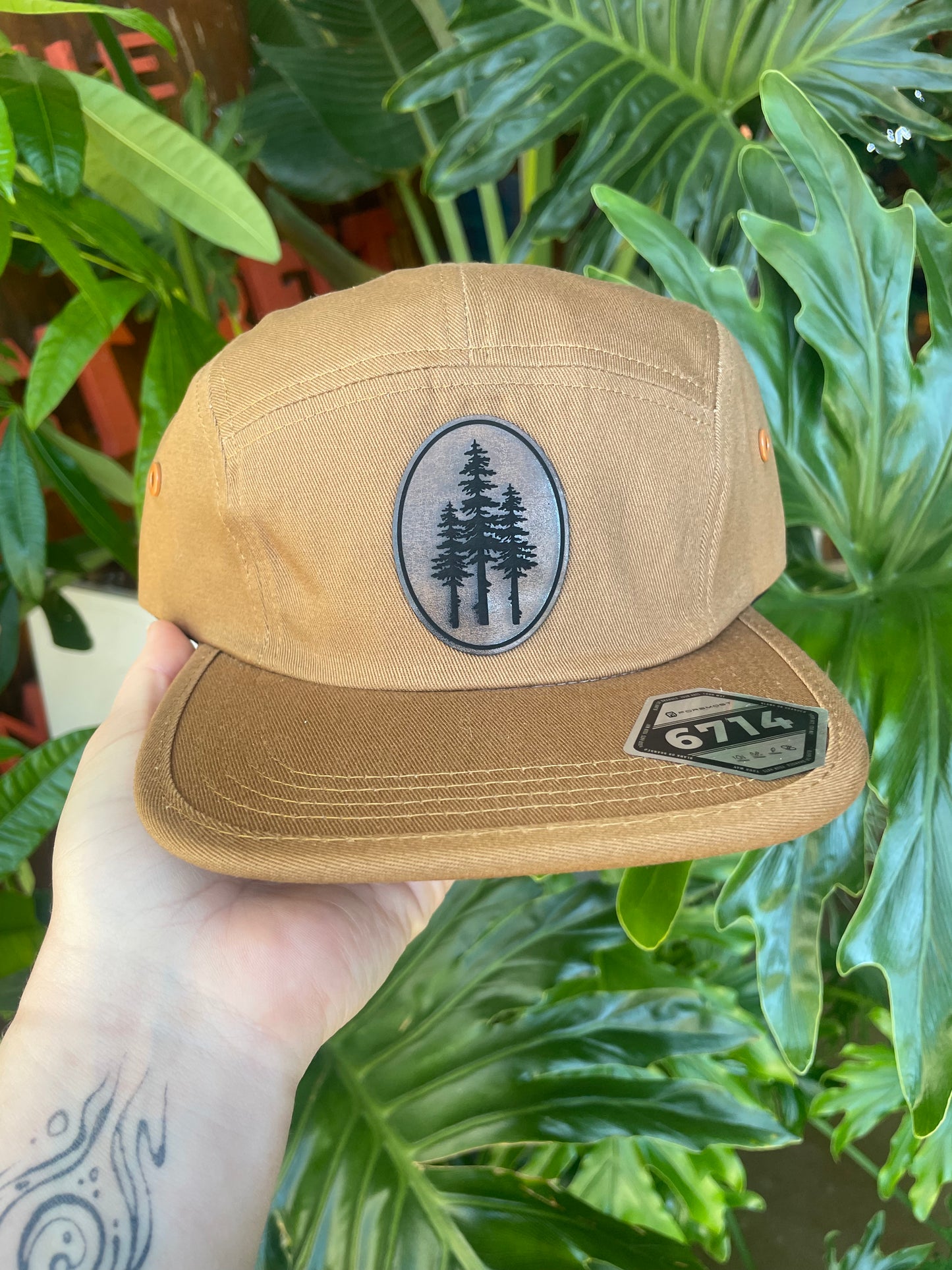 Hat - Tan - Forest  by Subloominal  (Apparel)