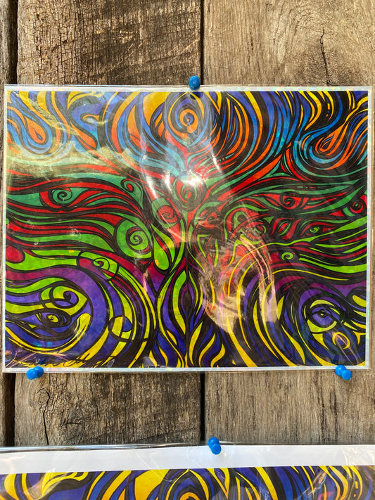 “Tree of Life” Holographic Print - 8.5 x 11 (Poster Print)