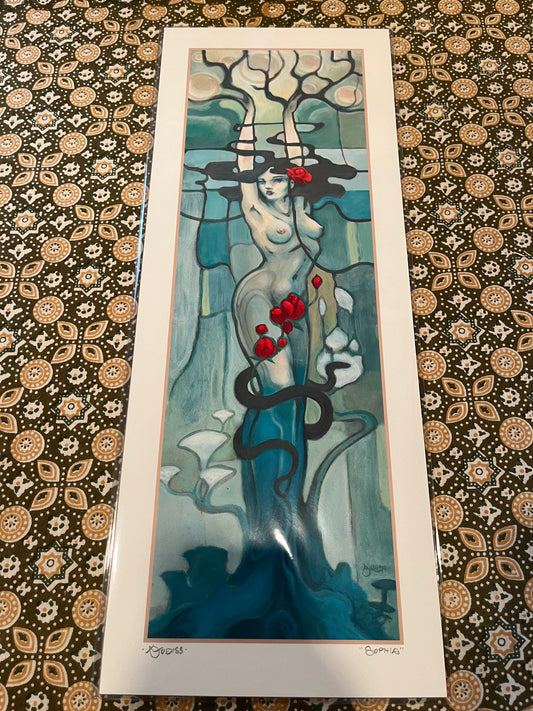 *Sophia - 22 x 8.5 by Josh Audiss (Poster Print)