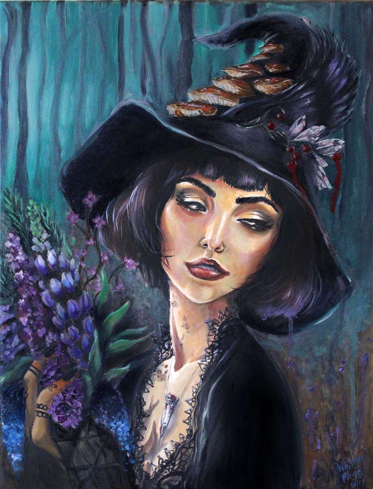 *Bella Donna - 11 x 8.5 by Whitney Paige (Poster Print)