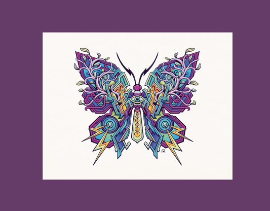 Electrofly - 11 x 14 by Rutherford (Poster Print)