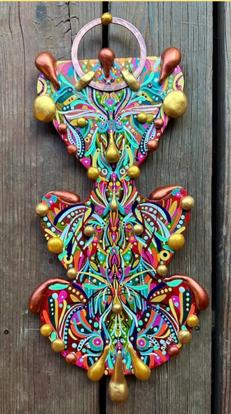 *“Oolünda Totem” - 24 x 12 by Spero  (Original)