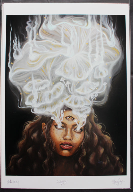 *Ectoplasm - Embellished - 19 x 13 by Whitney Paige (Poster Print)