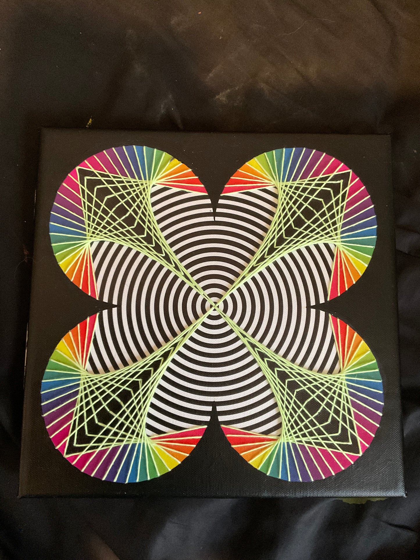 Sas13 - 10 x 10 by Technocolor  (Canvas Print)