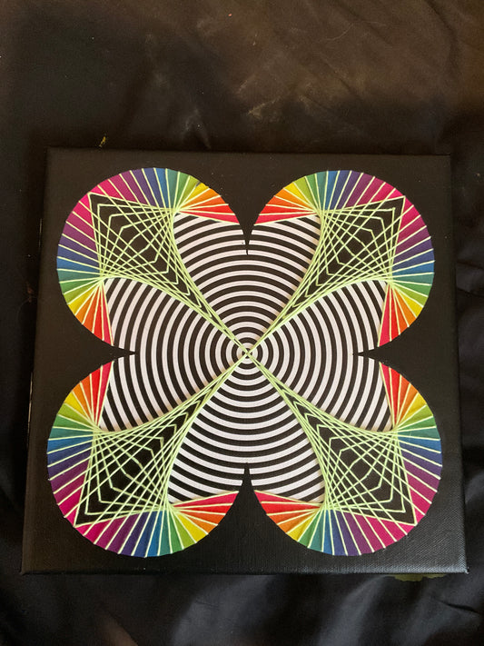 Sas13 - 10 x 10 by Technocolor  (Canvas Print)