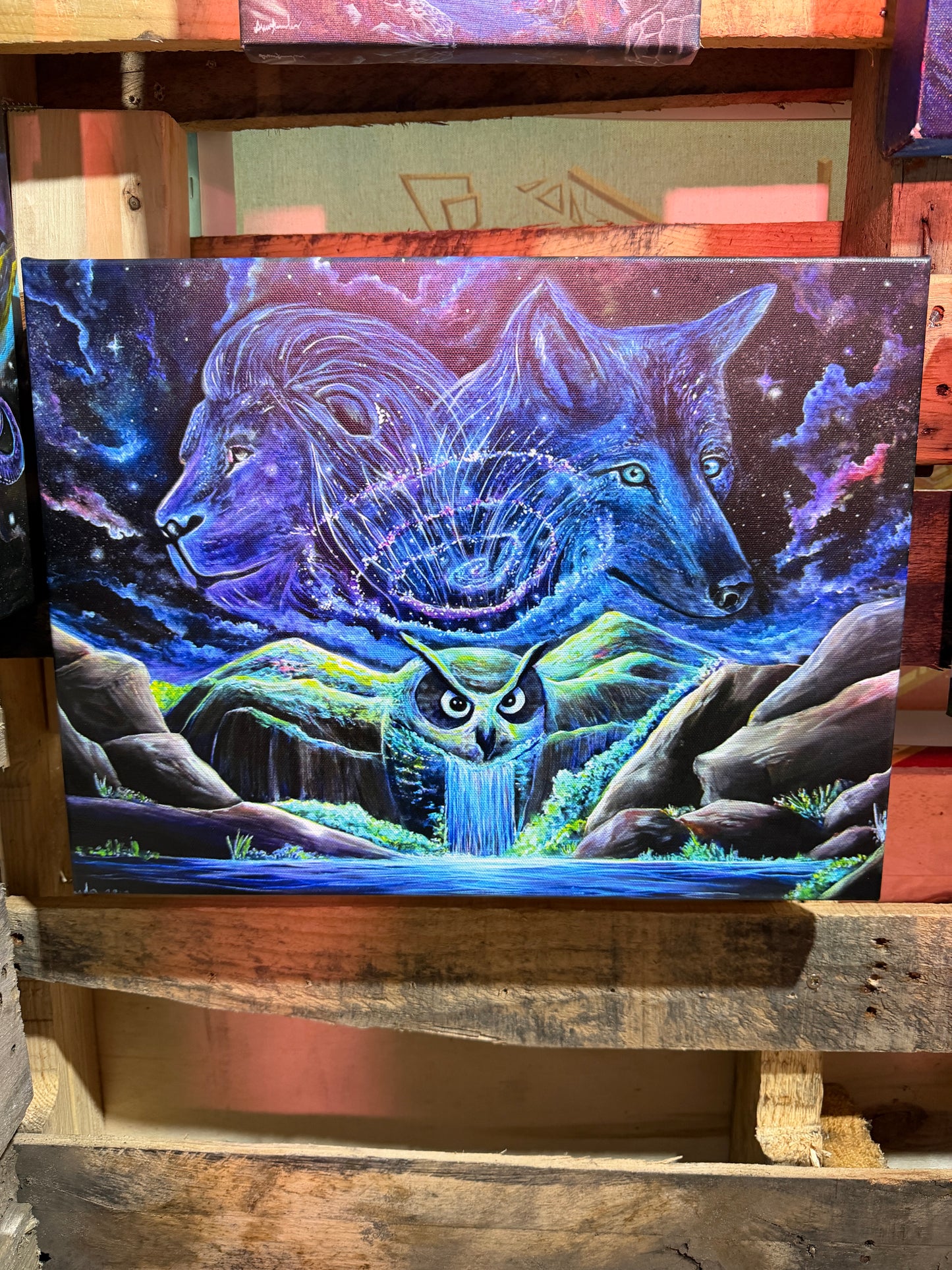 Spirit in Nature - 12 x 36 by Ania Amador (Canvas Print)