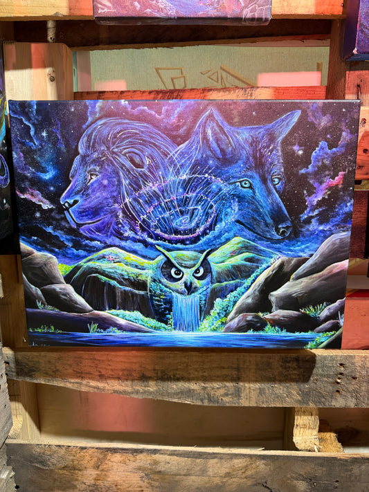 Spirit in Nature - 12 x 36 by Ania Amador (Canvas Print)