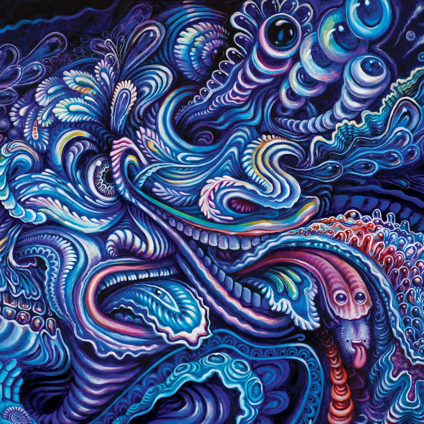 Wowza - 8 x 8 by Mr. Melty  (Canvas Print)