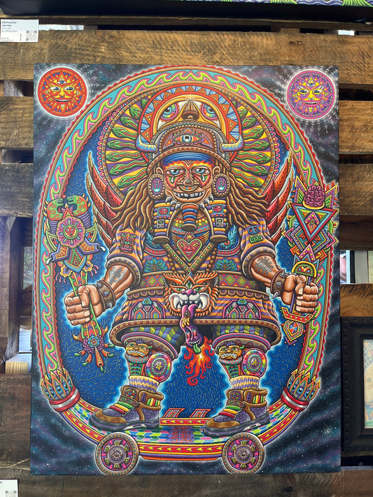 Ultimate Spiritual Warrior - 24 x 18 by Chris Dyer (Canvas Print)