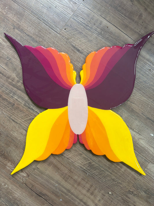 *Flutterby - 18 x 17 by Technocolor  (Original)