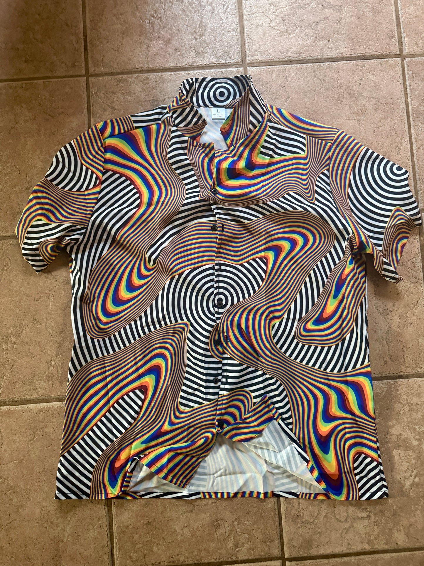 rainbow swirl  - Extra Large by Technocolor  (Apparel)