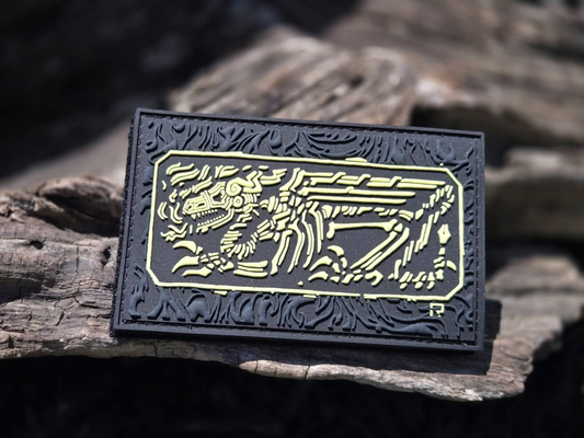 *Bone Dragon - 2.5 x 4.25 by Rutherford (Accessory (pins, patches, etc))