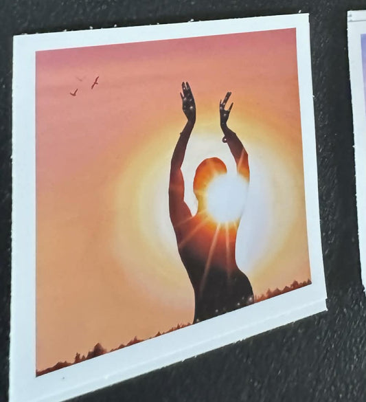 LUX - 3 x 3 by Andrew Escudero (Stickers)