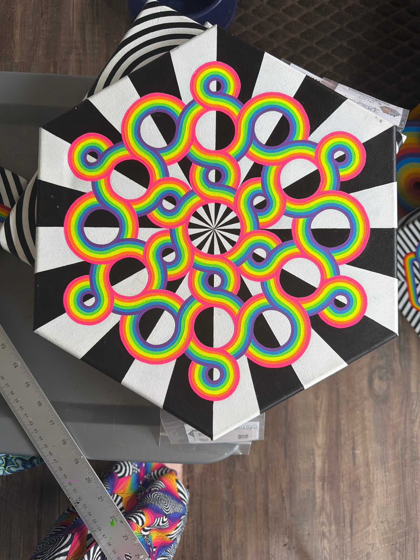 *Spiral thing 5 - 16 x 14 by Technocolor  (Original)