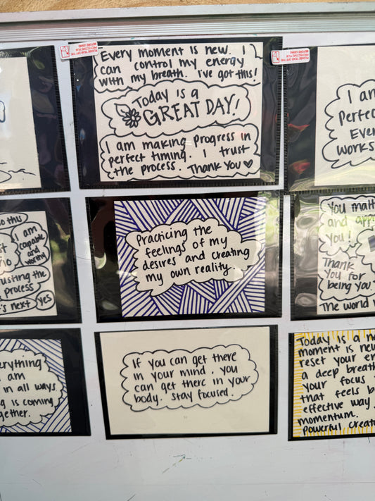 *Deliberate Creation Station Magnets - 3 x 6 by Ania Amador (Original)