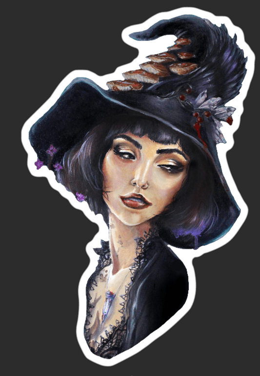*Bella Donna - 4 x 3 by Whitney Paige (Stickers)