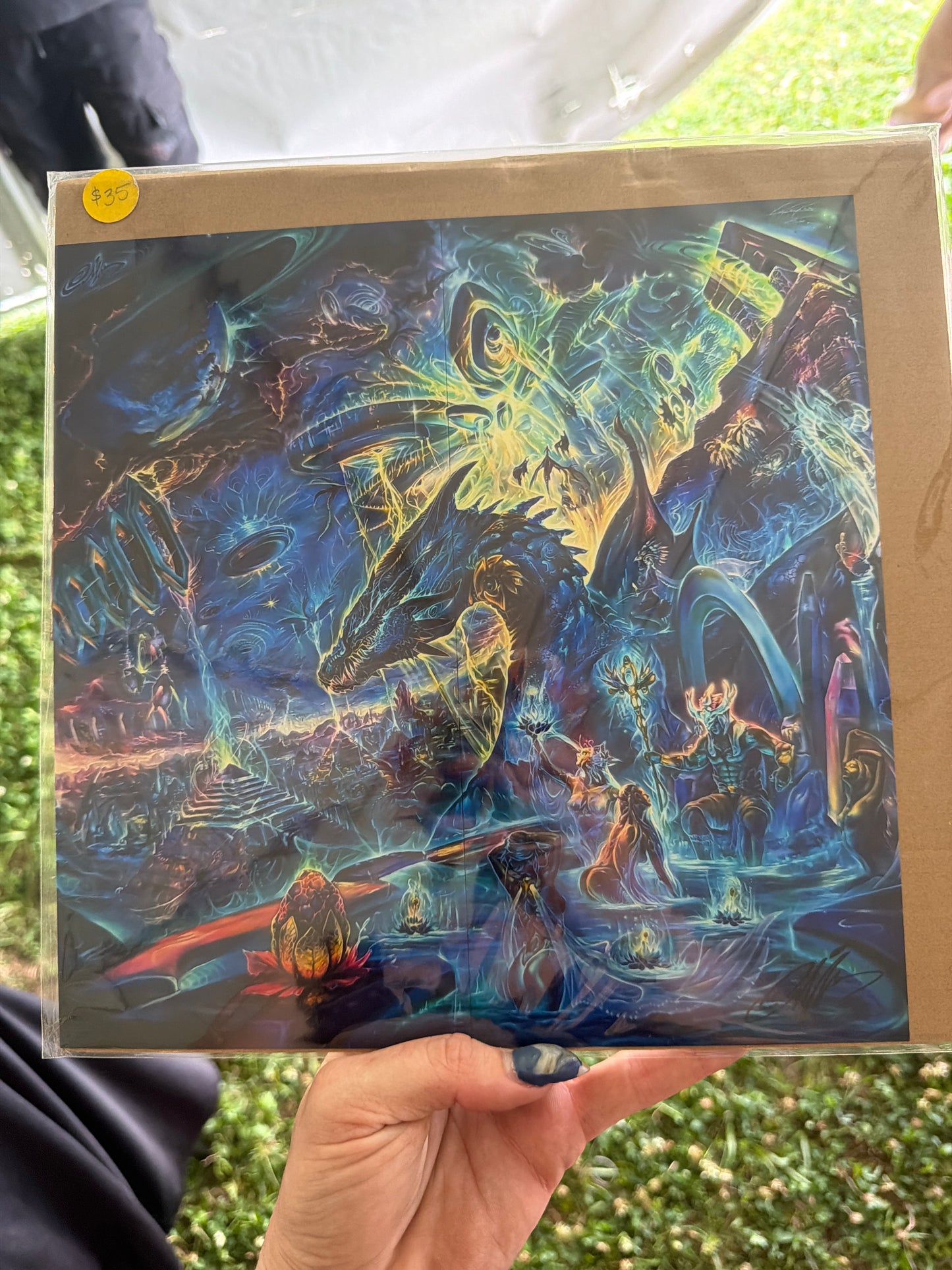 *Drakona Etherium by Ocean Man  (Poster Print)